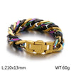Vintage Style Geometric 304 Stainless Steel 18K Gold Plated Unisex Bracelets