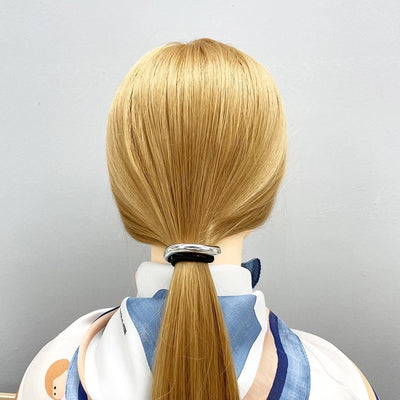 Women's Simple Style Geometric Alloy Plating Hair Tie