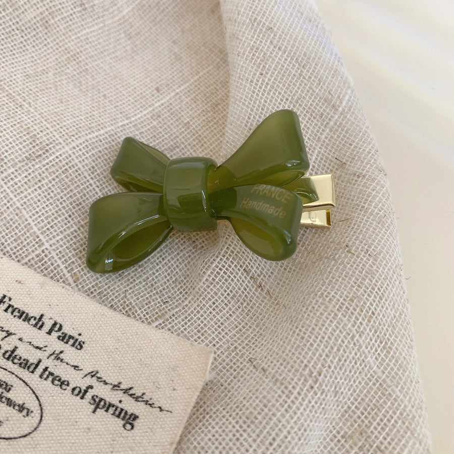 Women's Sweet Bow Knot Acetic acid sheets Hair Clip