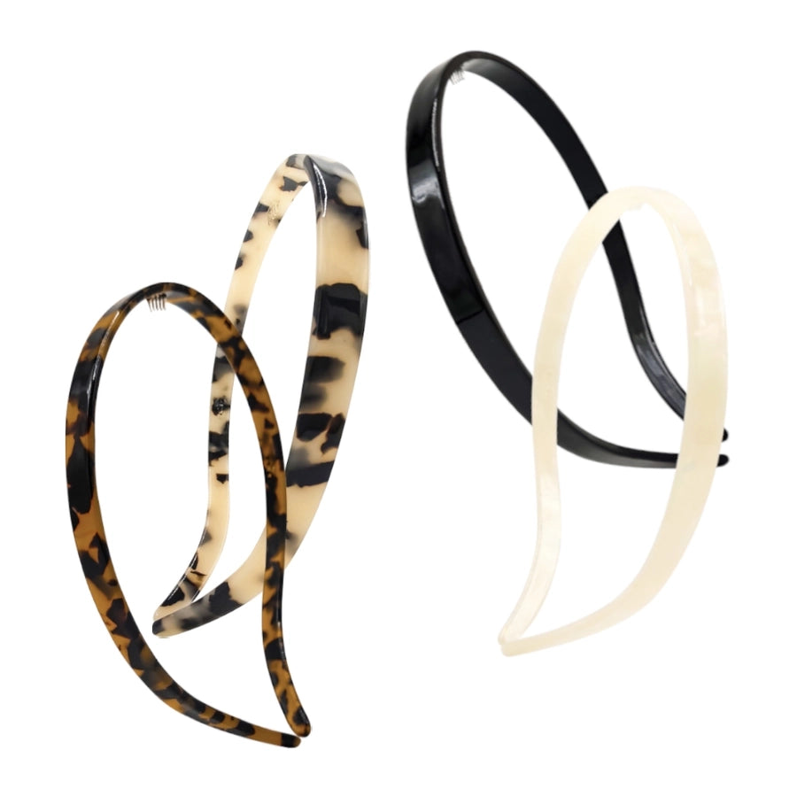 Women's Vintage Style Artistic British Style Leopard Acetic acid sheets Hair Band