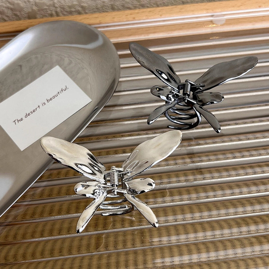 Women's Elegant Butterfly Alloy Hair Claws