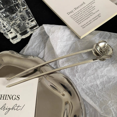 retro u shape metal plating hairpin