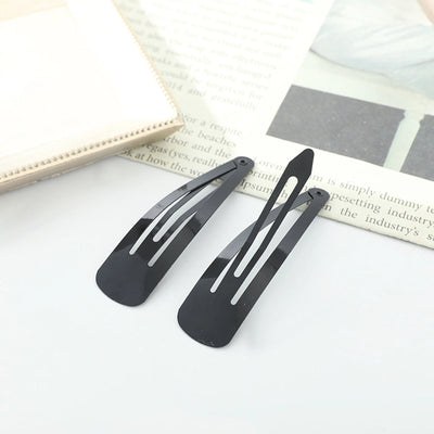 Women's Girl'S Simple Style Triangle Solid Color Iron Hair Clip