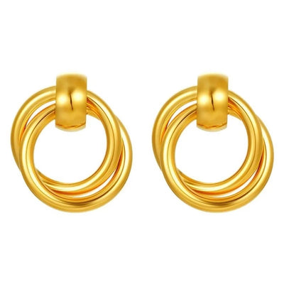 1 Pair Simple Style Geometric 304 Stainless Steel Ear Studs