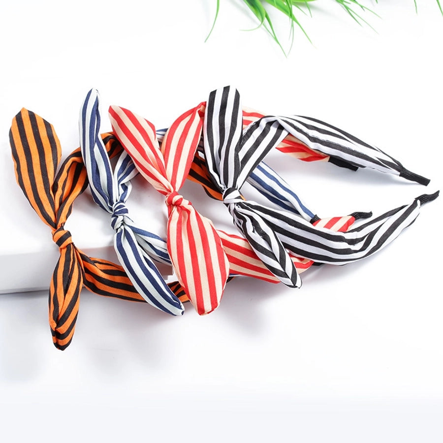 floral bowknot  fashion polka dot rabbit headband