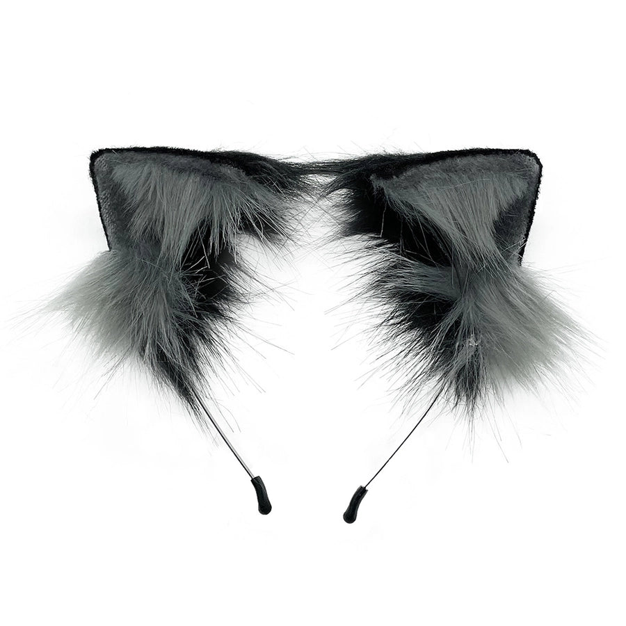 A generation of hair simulation beast ear plush headdress cat ear cat tail cosplay set hairband Net red accessories