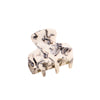 fashion marble acetic acid sheets handmade hair claws 1 piece