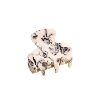 fashion marble acetic acid sheets handmade hair claws 1 piece