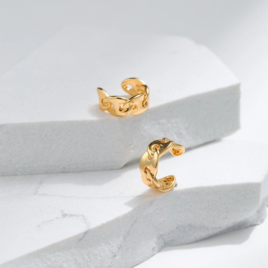 1 Pair Casual Elegant Classic Style Geometric Copper Ear Cuffs