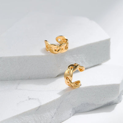 1 Pair Casual Elegant Classic Style Geometric Copper Ear Cuffs