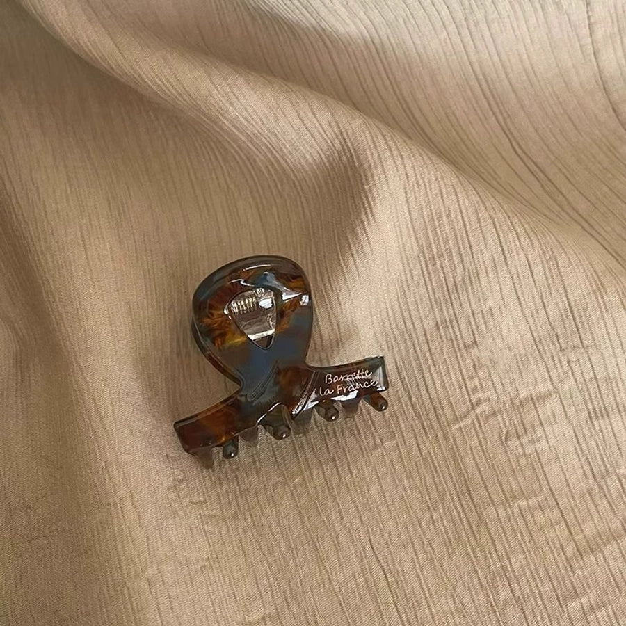 classic style solid color acetic acid sheets polishing hair claws