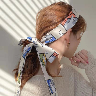 fashion animal flower cloth printing hair band 1 piece