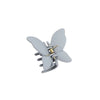 fashion butterfly plastic stoving varnish hair claws 1 piece