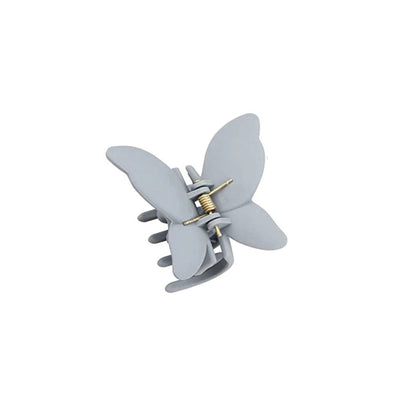 fashion butterfly plastic stoving varnish hair claws 1 piece
