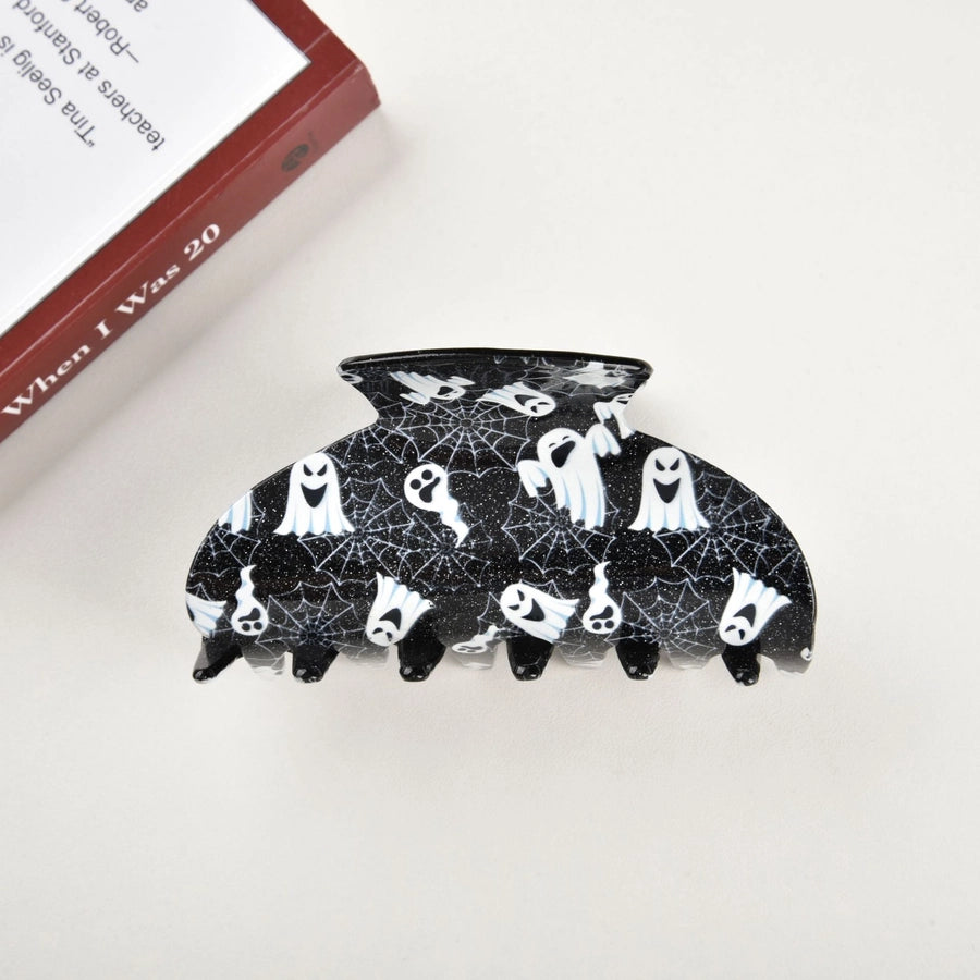 lady pumpkin spider ghost arylic hair claws