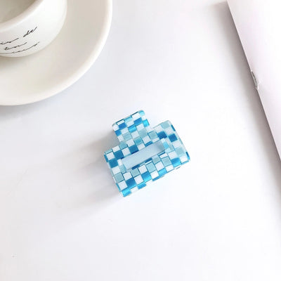 Women's Retro Color Block Acetic acid sheets Hair Claws