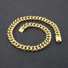 Domineering Fashion Personalized Stainless Steel Vacuum Electroplating Four-Sided Grinding Men's Necklace