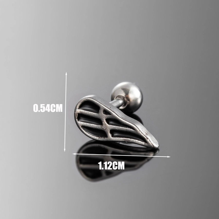 1 Piece IG Style Classic Style Cool Style Geometric Round 316 Stainless Steel  Ear Studs