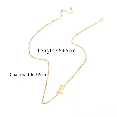 Jewelry Simple Style Classic Style Letter 201 Stainless Steel 304 Stainless Steel Pendant Necklace
