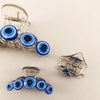 women's retro devil's eye plastic resin hair claws