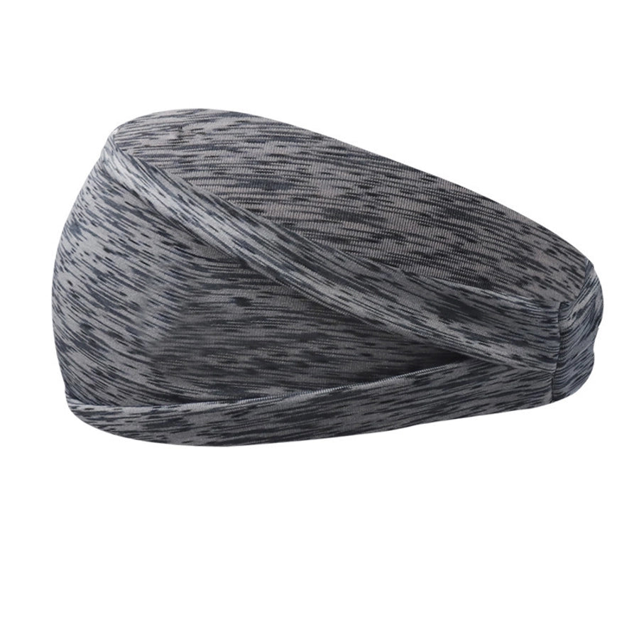 Unisex Hip-Hop Retro U Shape Plaid Imitation Cotton Hair Band