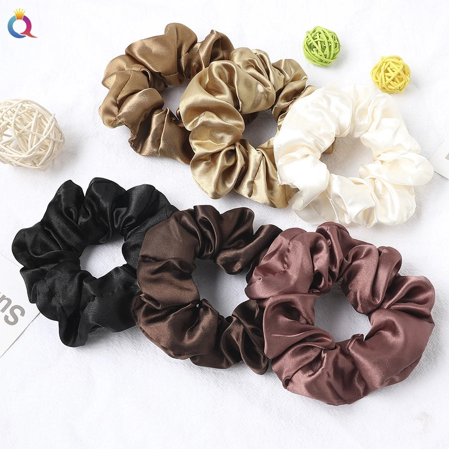 fashion solid color cloth handmade hair band 1 piece