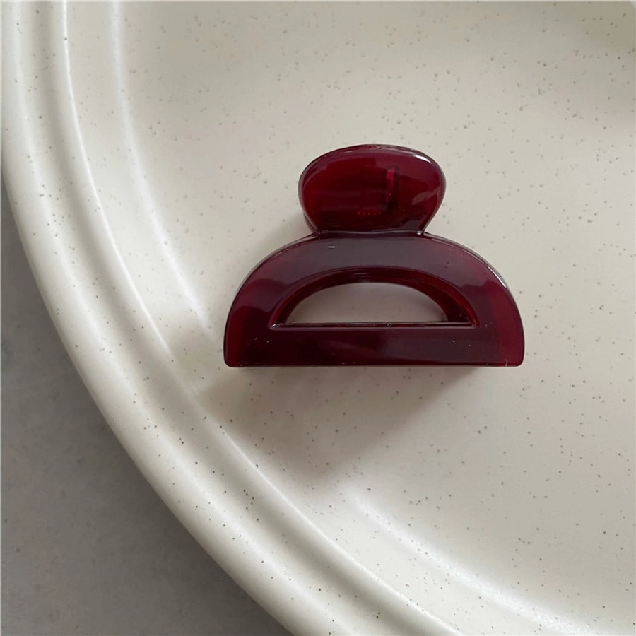 simple style geometric acetic acid sheets hair claws