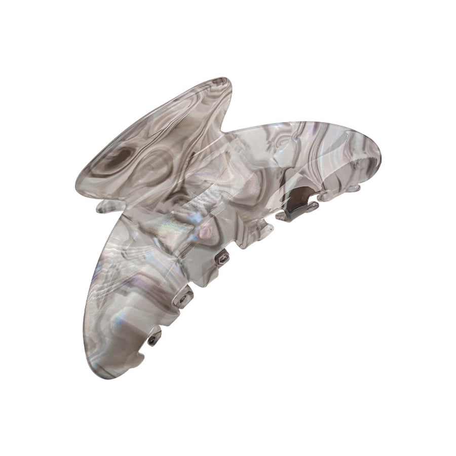 Women's Sweet Color Block PVC Hair Claws