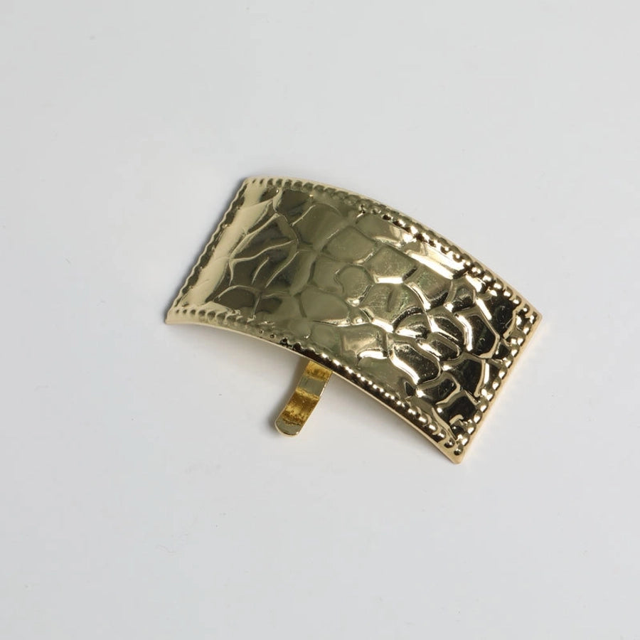 Women's Simple Style Classic Style Solid Color Alloy Plating Hair Clip