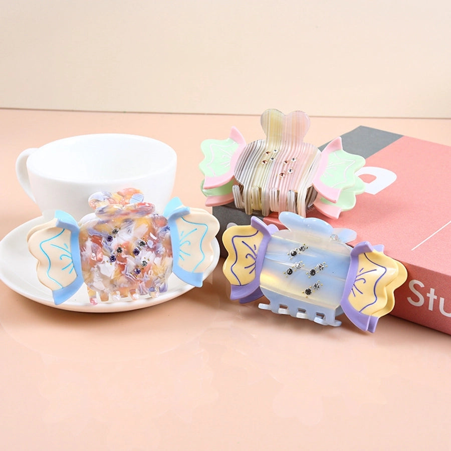 Women's Cute Candy Acetic acid sheets Hair Claws