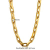 Jewelry Simple Style Geometric 304 Stainless Steel Bracelets Necklace