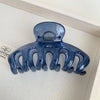 Women's Korean Style IG Style Solid Color Injection Molding Hair Claws