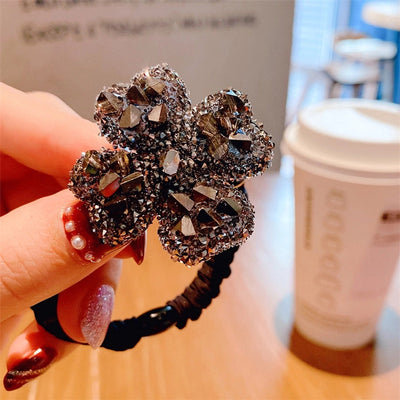 modern style star rhinestone hair tie