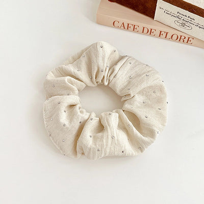 Women's Simple Style Classic Style Solid Color Pleated Hair Tie