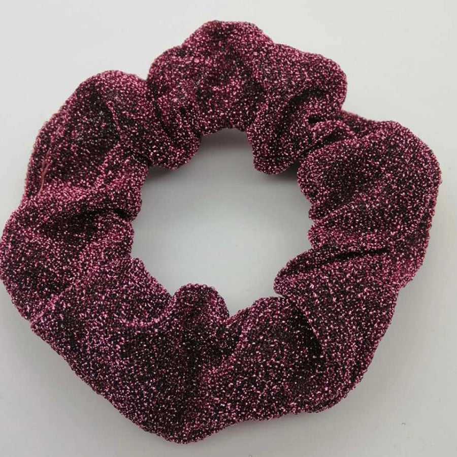 simple style commute solid color cloth hair tie