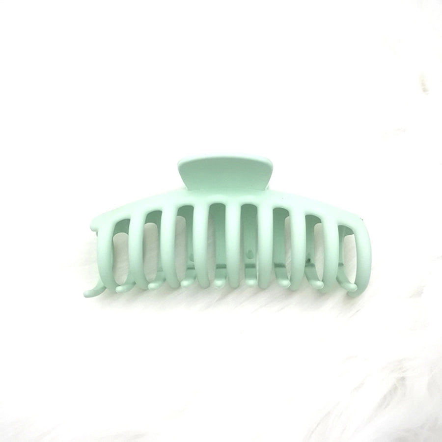 Women's Basic Solid Color Resin Hair Claws