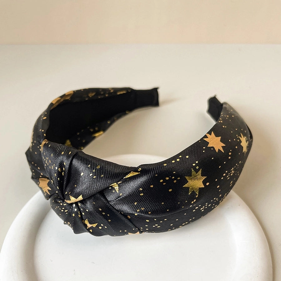 Women's Cool Style Star Spider Spider Web Cloth Hair Band