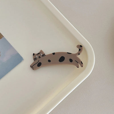 Women's Cute Cat Arylic Hair Clip