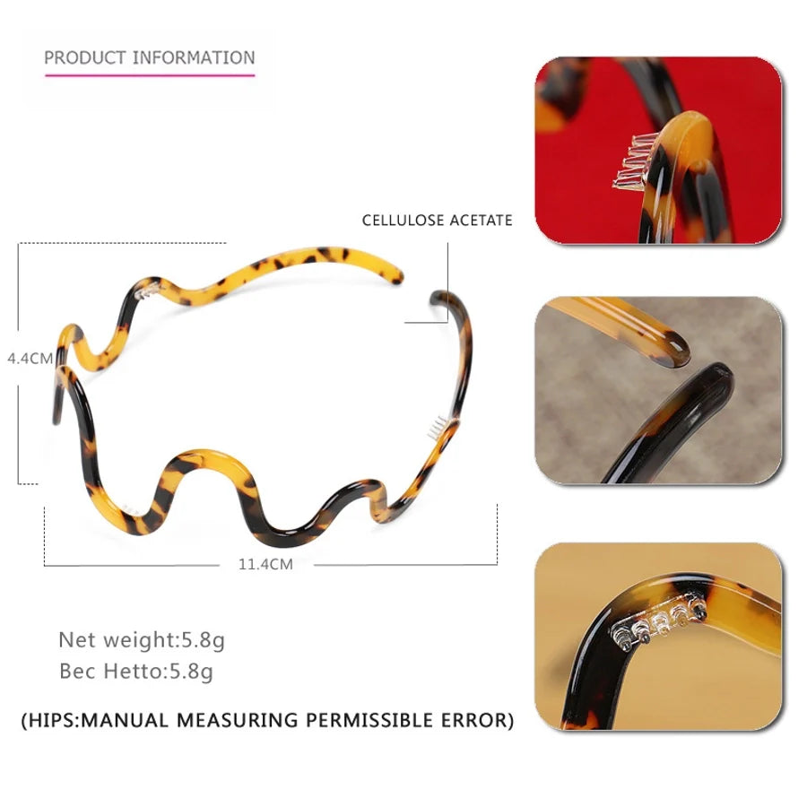 Women's Simple Style Classic Style Color Block Acetic acid sheets Hair Band