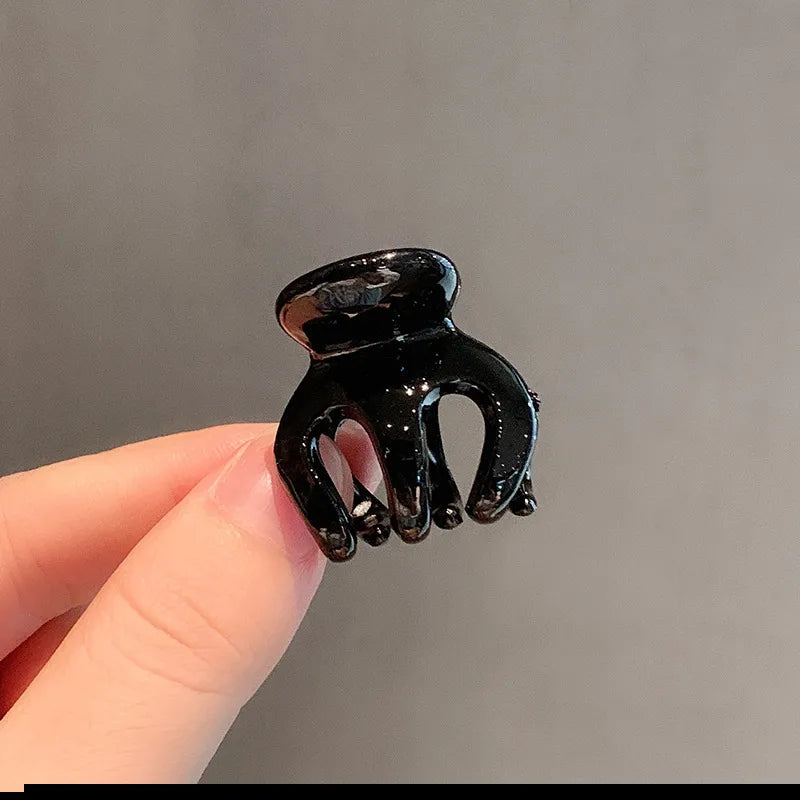 retro geometric transparent acrylic small catch clip wholesale nihaojewelry