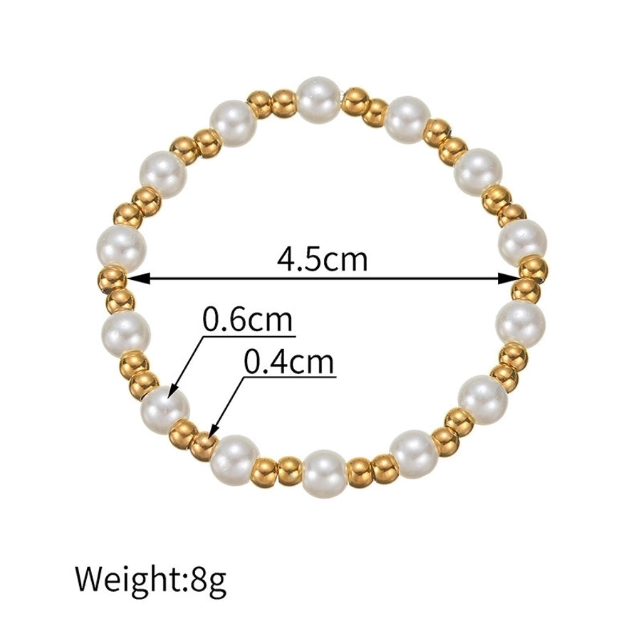 Elegant Flower 304 Stainless Steel Stainless Steel Bracelets In Bulk