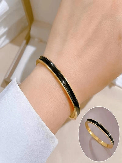 Casual Business Simple Style Geometric 304 Stainless Steel  Bangle