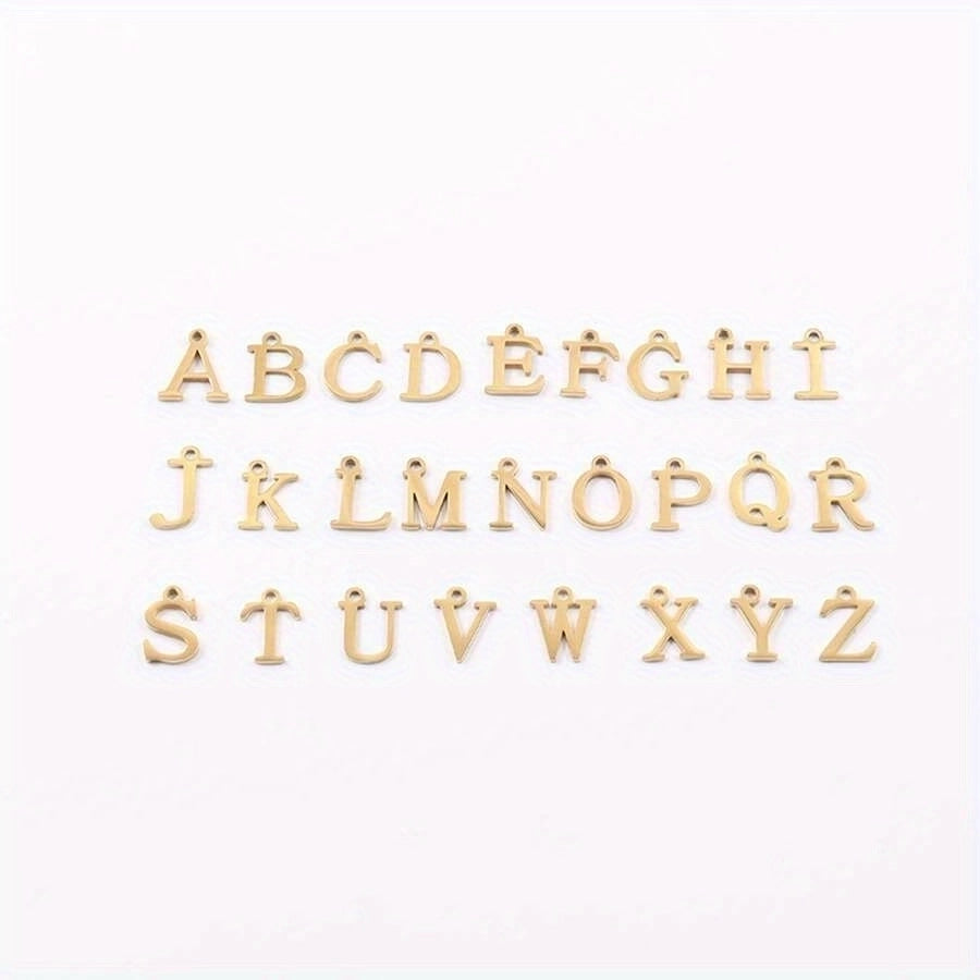 Jewelry Simple Style Classic Style Letter 201 Stainless Steel Pendant Necklace