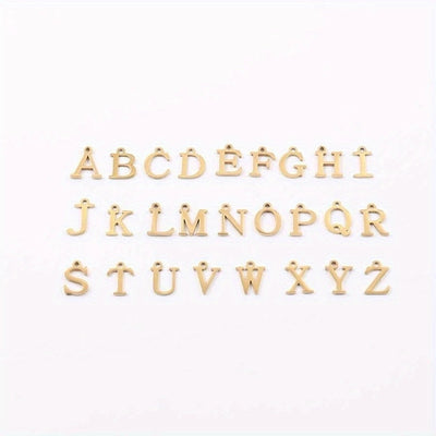 Jewelry Simple Style Classic Style Letter 201 Stainless Steel Pendant Necklace