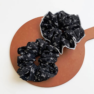 Women's Elegant Basic Streetwear Butterfly Cloth Hair Tie