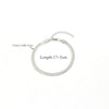 Elegant Simple Style Classic Style Chains Print 201 Stainless Steel Bracelets In Bulk