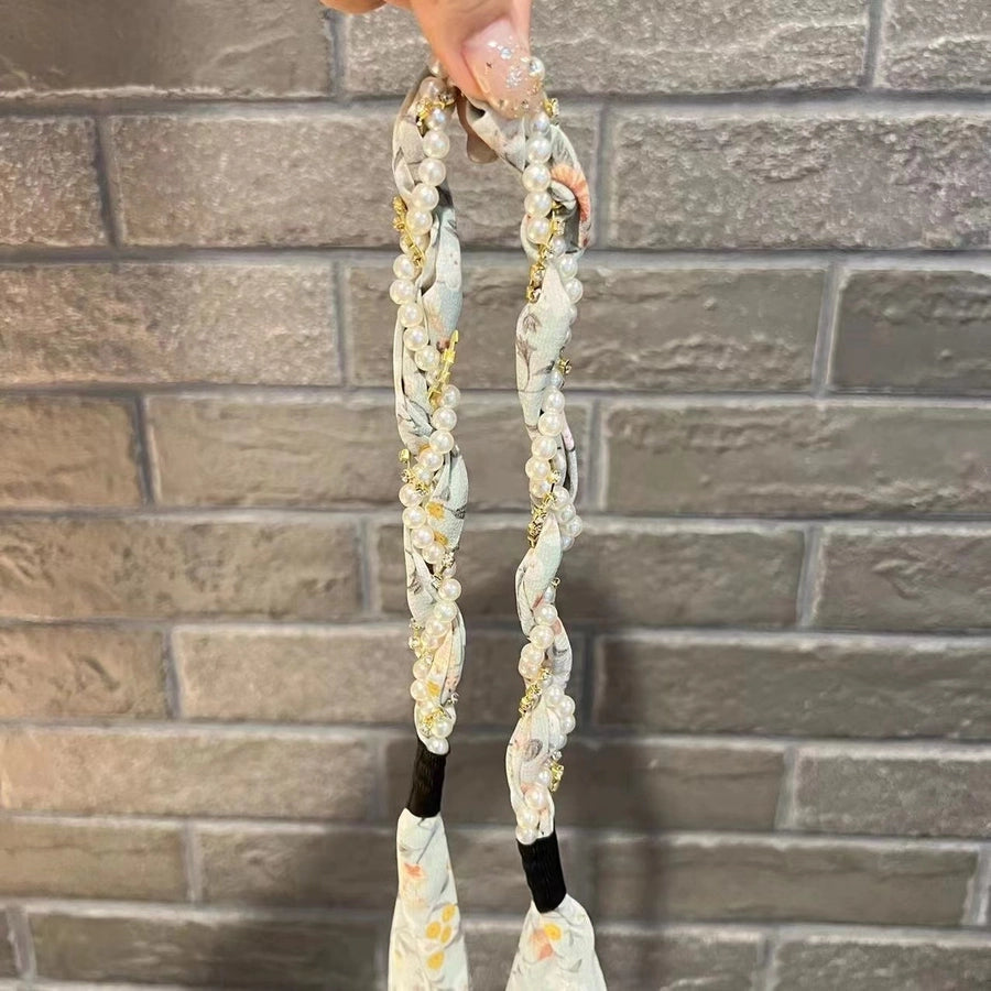 Women's Simple Style Ditsy Floral Cloth Hair Band