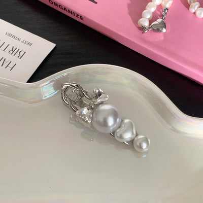 Women's Korean Style Bow Knot Metal Hair Clip