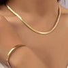Jewelry Elegant Glam Luxurious Solid Color 304 Stainless Steel 18K Gold Plated Bracelets Necklace