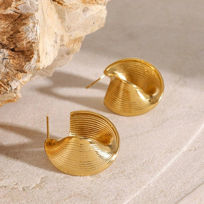 1 Piece Simple Style Classic Style Geometric 304 Stainless Steel Ear Studs